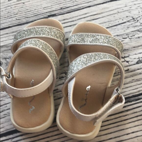 Nina Sparkle Velcro Sandals - 7 little kid - Picture 3 of 6